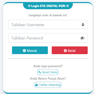 Register PGRI Kab. Trenggalek - Persatuan Guru Republik Indonesia Cabang Kab. Trenggalek
